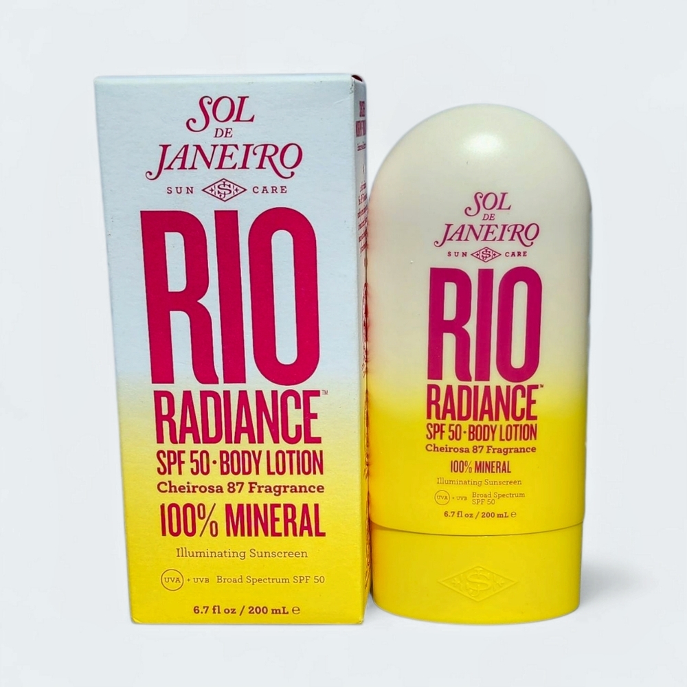 Sol De Janeiro Rio Radiance SPF 50 Body Lotion **NEW IN BOX**